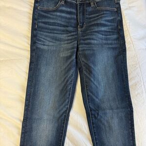 American Eagle Outfitters Dark Blue Skinny Jeans
